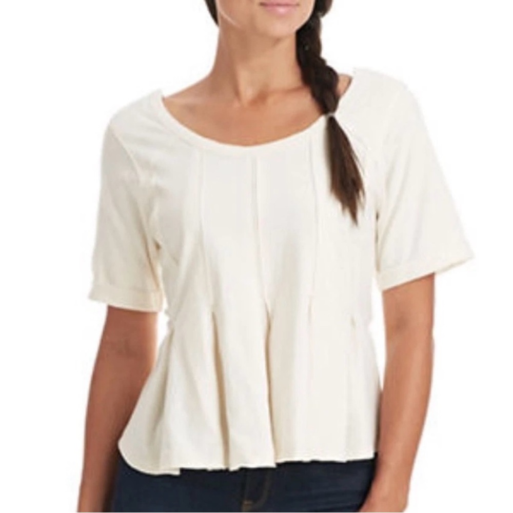 We The Free Free People Peplum Drifter Top